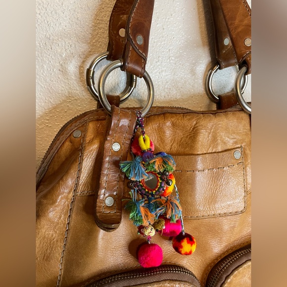 Ruehl No.925 Tan Leather Tote Bag - Picture 2 of 12